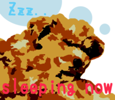 Jump Out! Toy Poodle(English ver.) sticker #5777110