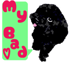 Jump Out! Toy Poodle(English ver.) sticker #5777128