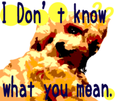 Jump Out! Toy Poodle(English ver.) sticker #5777138