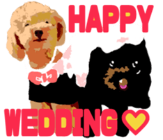 Jump Out! Toy Poodle(English ver.) sticker #5777140