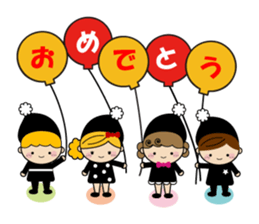 Good friend foursome of sticker sticker #5777148