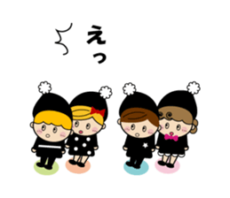 Good friend foursome of sticker sticker #5777153