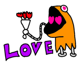 Snake Head man POLO sticker #5777167