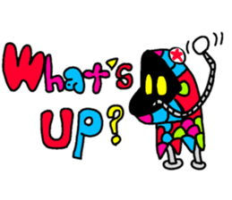 Snake Head man POLO sticker #5777178