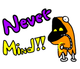 Snake Head man POLO sticker #5777180