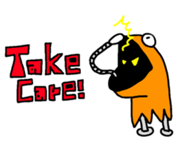 Snake Head man POLO sticker #5777182