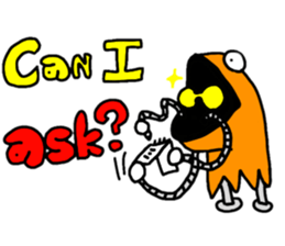 Snake Head man POLO sticker #5777184