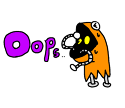 Snake Head man POLO sticker #5777185