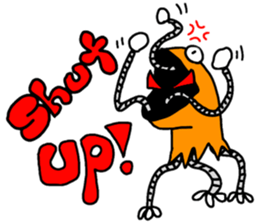 Snake Head man POLO sticker #5777191