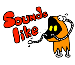 Snake Head man POLO sticker #5777193