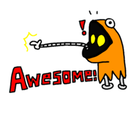 Snake Head man POLO sticker #5777196