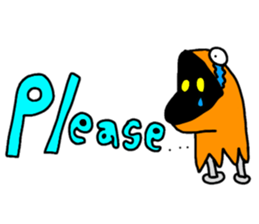 Snake Head man POLO sticker #5777197