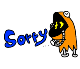 Snake Head man POLO sticker #5777198