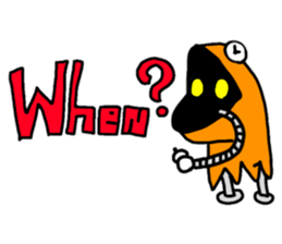 Snake Head man POLO sticker #5777200