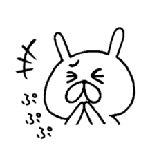 Chococo's Yuru Usagi 3(Relax Rabbit) sticker #5777263
