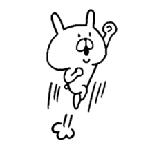 Chococo's Yuru Usagi 3(Relax Rabbit) sticker #5777275