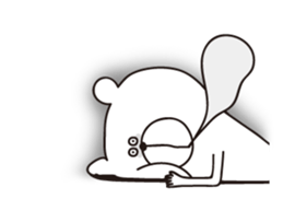 I'm a white bear vol.3 sticker #5777383