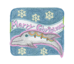 Rainbow Dolphin sticker #5777573