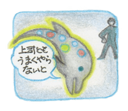 Rainbow Dolphin sticker #5777589