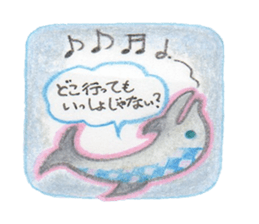 Rainbow Dolphin sticker #5777596