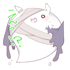 zombie ghosts sticker #5777717