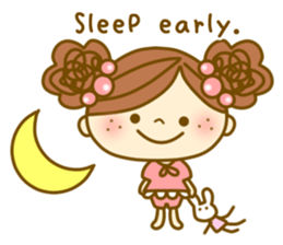 Cheeky girl English ver. sticker #5777885