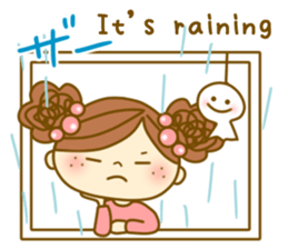 Cheeky girl English ver. sticker #5777893