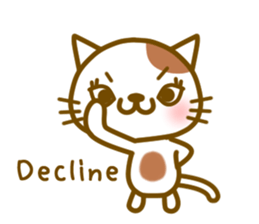 Cheeky girl English ver. sticker #5777894