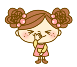 Cheeky girl English ver. sticker #5777897