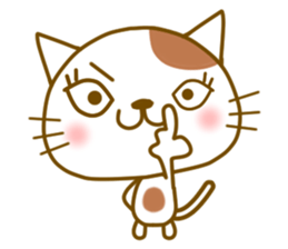 Cheeky girl English ver. sticker #5777898