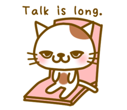 Cheeky girl English ver. sticker #5777900