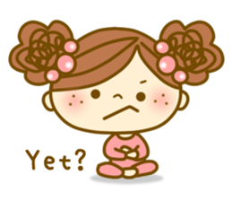 Cheeky girl English ver. sticker #5777904