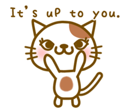 Cheeky girl English ver. sticker #5777906