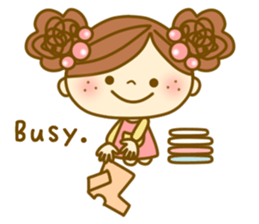 Cheeky girl English ver. sticker #5777907