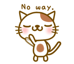 Cheeky girl English ver. sticker #5777915