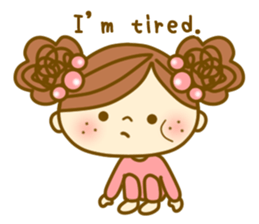 Cheeky girl English ver. sticker #5777920