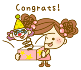 Cheeky girl English ver. sticker #5777923