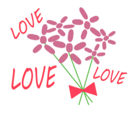 Wedding day of chubby sheeps sticker #5777936