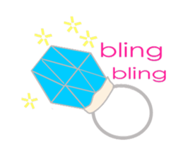 Wedding day of chubby sheeps sticker #5777938