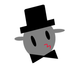 Wedding day of chubby sheeps sticker #5777960