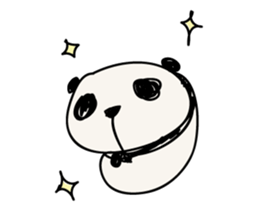 Long panda Kiyo sticker #5778047