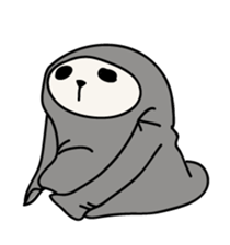 Long panda Kiyo sticker #5778049