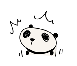 Long panda Kiyo sticker #5778056