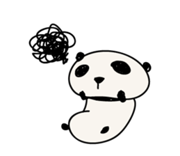 Long panda Kiyo sticker #5778059