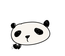 Long panda Kiyo sticker #5778060