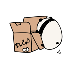 Long panda Kiyo sticker #5778072