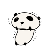 Long panda Kiyo sticker #5778076