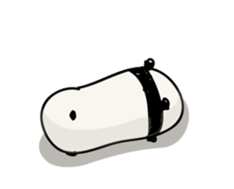 Long panda Kiyo sticker #5778077