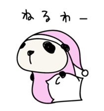 Long panda Kiyo sticker #5778079