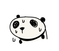 Long panda Kiyo sticker #5778081